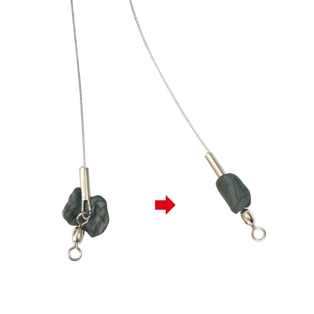 15g masilla de peso de barro, barro de pesca de carpa, peso suave, plomo, aparejos de cebo de pesca, accesorios de pesca de carpa - imagen 4