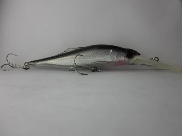BassLegend pesca Crankbait profundo pececillo flotante para Lucio Jerkbait señuelo de pesca 40g/140mm de profundidad 3,5-8m - imagen 5