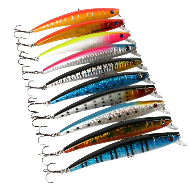 Goture-señuelo de pesca de pececillos, cebo Artificial multicolor de China, señuelo duro de pesca de carpa de 11,5 cm/11,2g - imagen 2