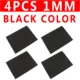 4pcs black