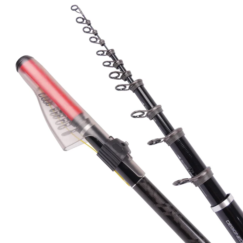 1.5 # 2.0 # 3.0 # 5.0 #    Caña de pescar para barco de 5,3 M, caña de pescar grande en roca, caña de pescar telescópica de fibra de carbono, caña giratoria de agua de mar - imagen 2