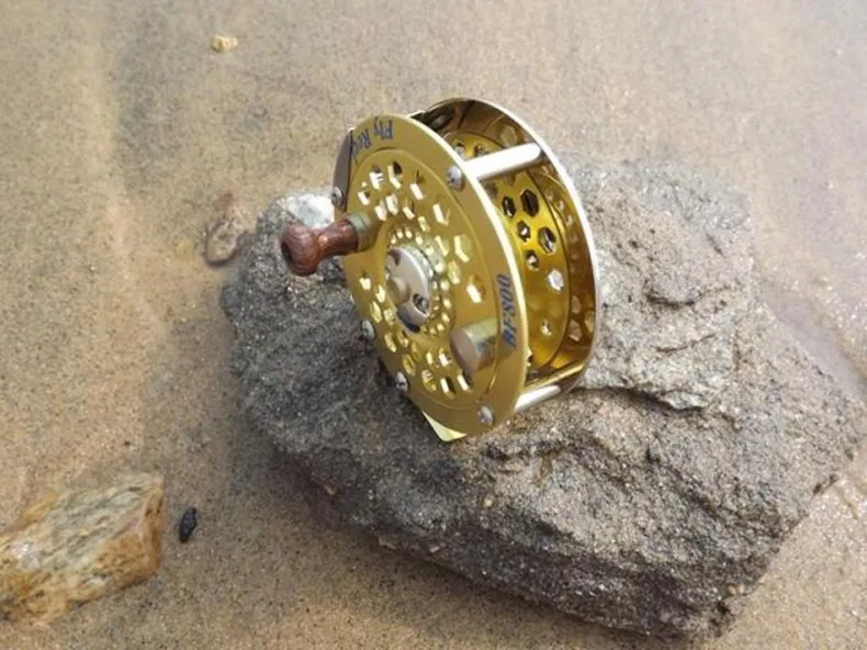 Rueda de línea de pescado BF600/800/1000 carretes de pesca de Metal de aleación completa, carrete de mosca de rueda de carga profesional de hielo para invierno - imagen 3