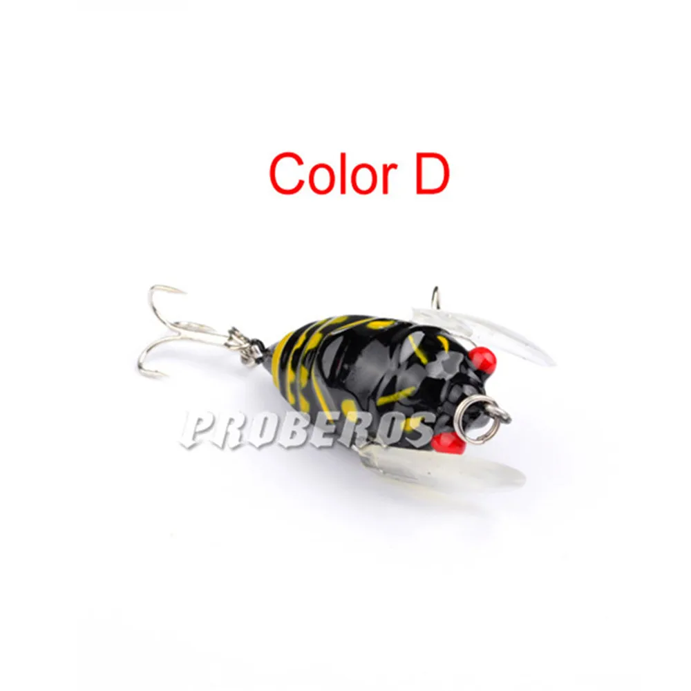Señuelo de Pesca de calidad, 8 colores, 5cm/6,4g, piscardo Artificial, cebo duro Crankbait, aparejos de Pesca Jerkbait, 1 ud. - imagen 5