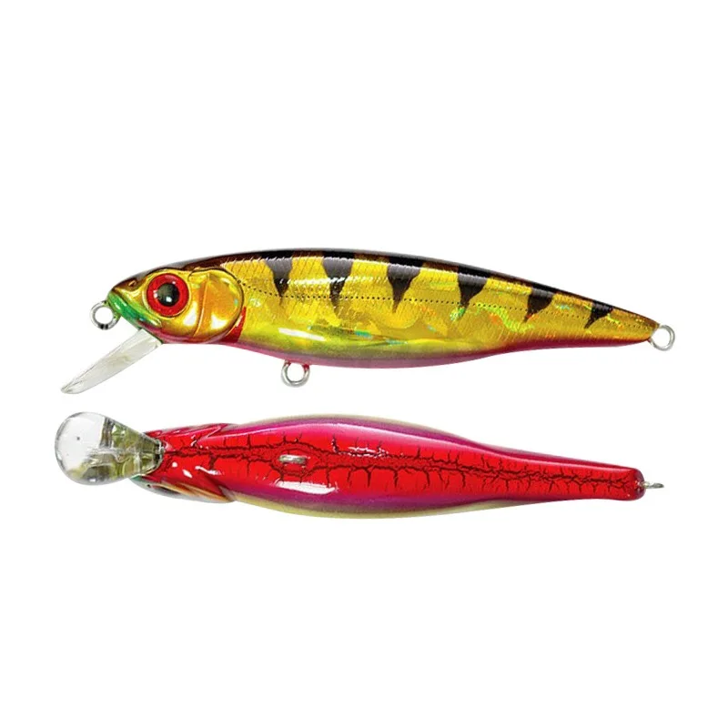 KMRESA-señuelo de pesca duro, 8,5 cm, 8,2g, Wobblers crank minnow, cebo artificial para lubina, Lucio, carpa, Swimbait - imagen 5