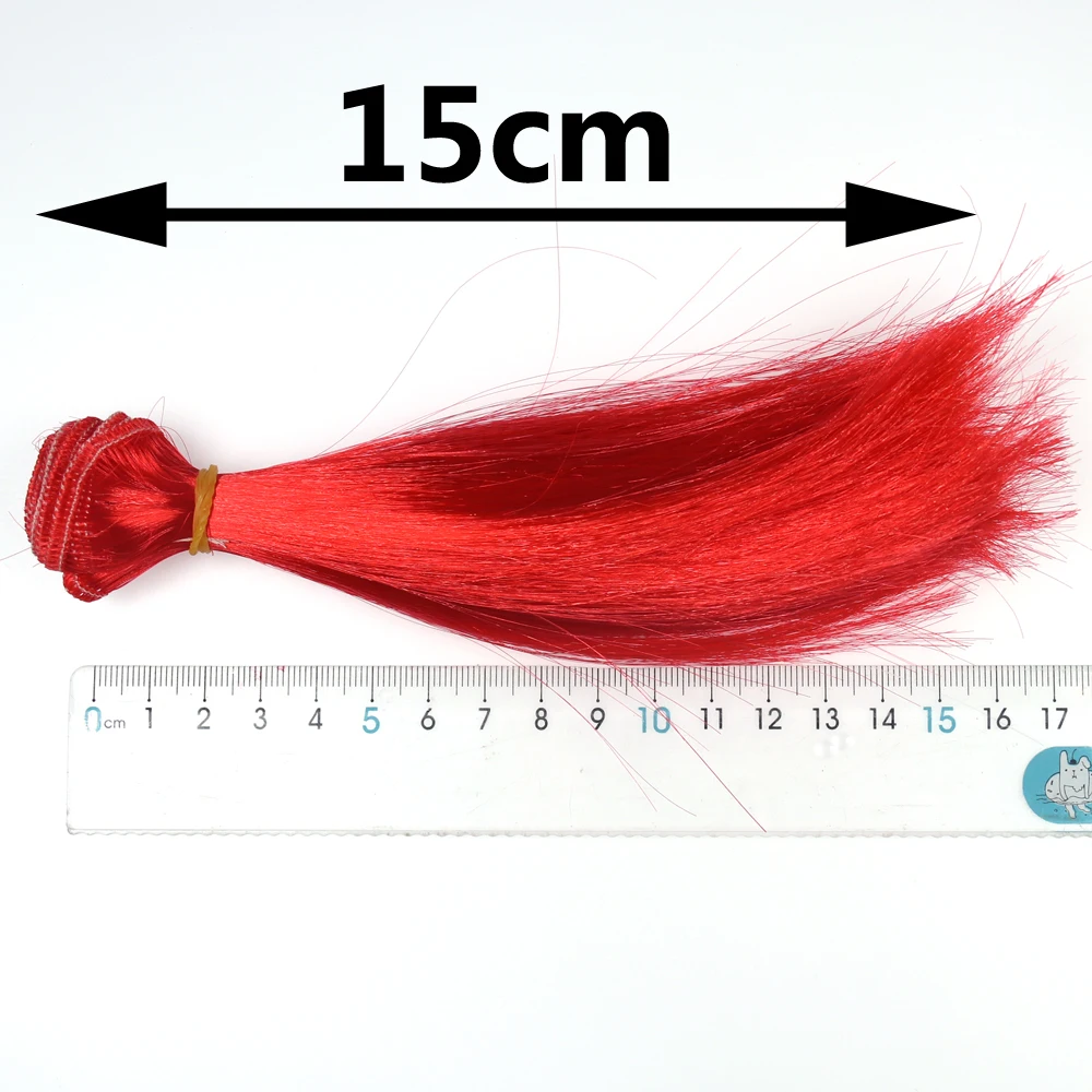 Serpentina de fibra Artificial brillante para atado de moscas, aparejo Sabiki con mosca de lucio y salmón, color verde, rosa y amarillo, 6 paquetes - imagen 4