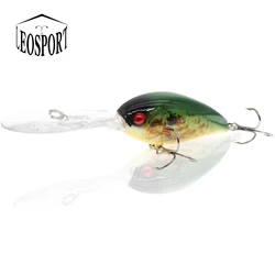 Wobbler flotante Deep Diving 4-5m para mar – realista y grande