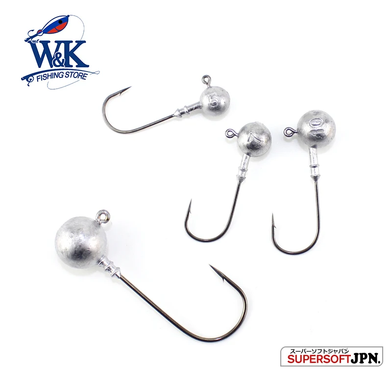 Anzuelos de pesca para cebo blando, cabeza de anzuelo afilada, señuelos blandos, aparejos de pesca de 5g, 7g, 10g, 20g, accesorios de plantilla, gran oferta - imagen 3