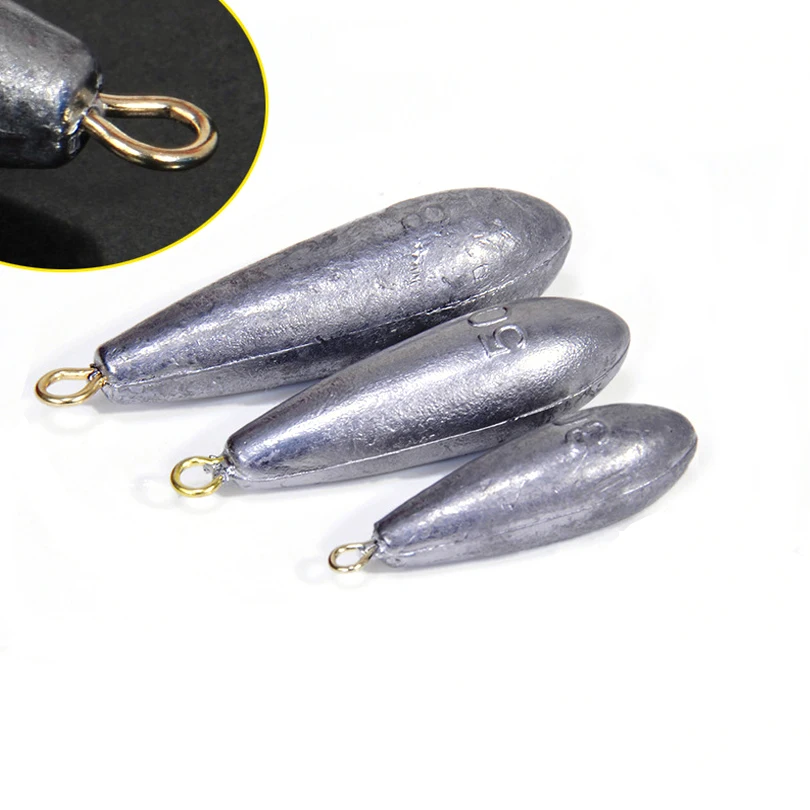 Plomos de pesca gota MNFT para surfcasting y fondo