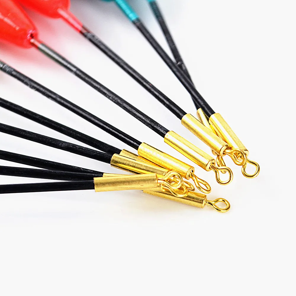 FISH KING marca 10 unids/lote 1g 2g 3g 4g 5g flotador de pesca de carpa Multi Bobber Vis Dobbers Flotteur Peche Pesce aparejos de pesca a granel - imagen 4