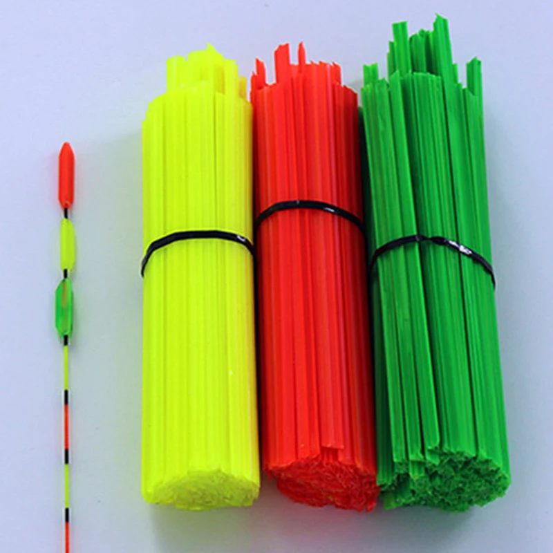 Bimoo-Punta de flotador de pesca, tubo triangular de Color brillante, Maganify, 1mm de diámetro interior, 4 unidades - imagen 3