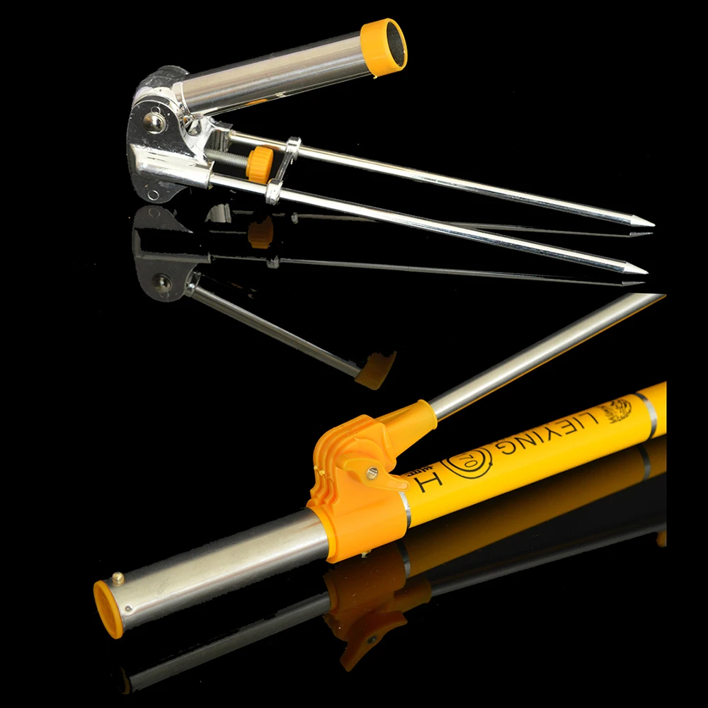 Soporte telescópico para caña de pescar, fibra de carbono, 7 Secciones, 1,7 M, 2,1 M, 2,4 M - imagen 5