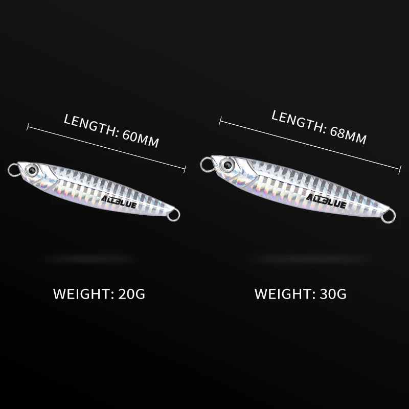 ALLBLUE WAHOO Señuelo metálico jigging para lubina - imagen 4