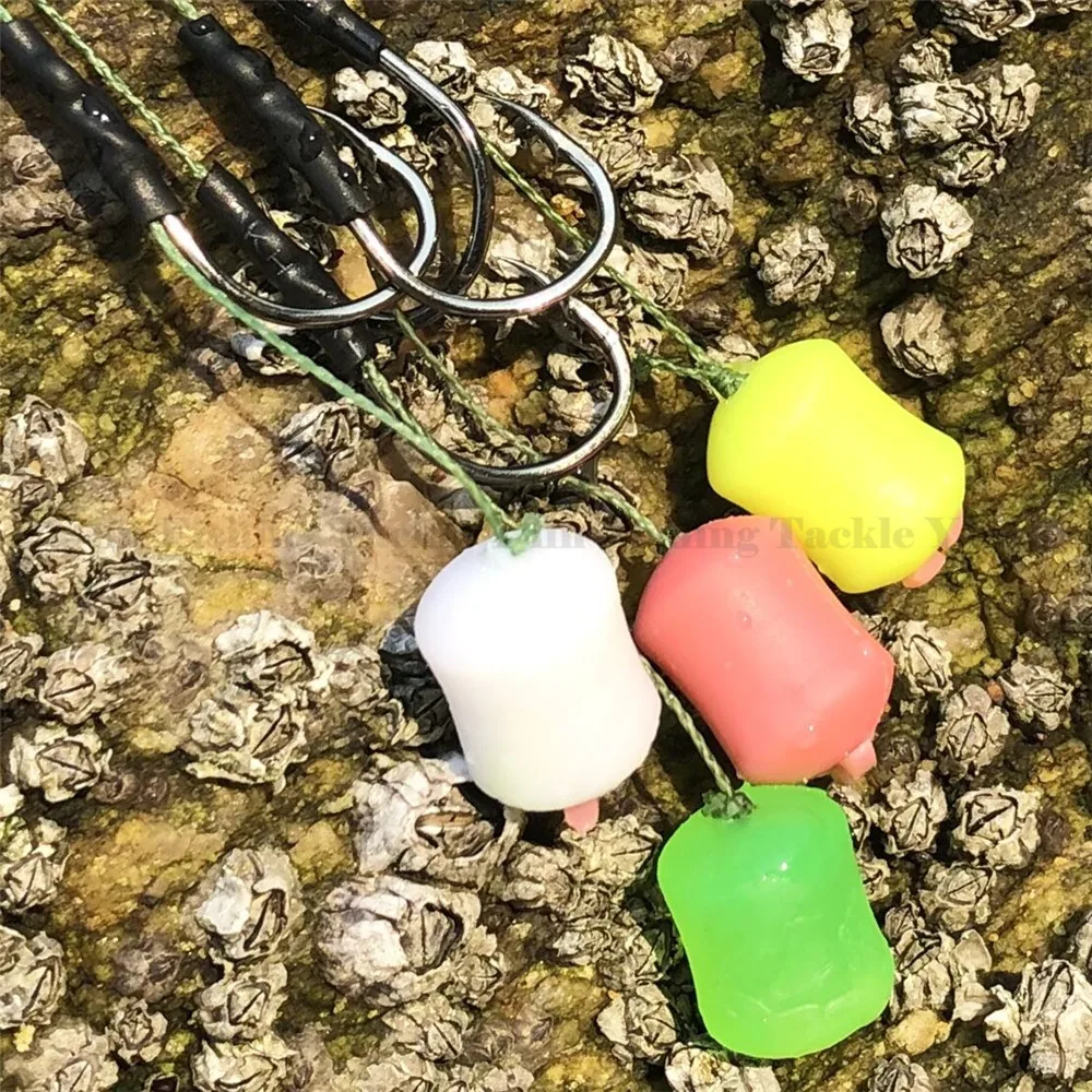 8 unids/pack 12 Mm hundimiento lento fruta calamar luna comida falsa cebos de plástico mancuernas cebo para pesca de carpa cebo Artificial - imagen 4