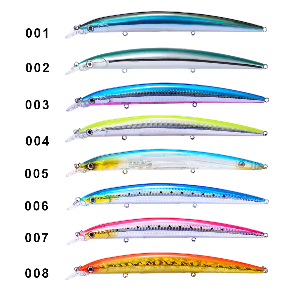 Hunthouse-señuelo de pesca, cebo duro de hundimiento lento, 190mm, 46g - imagen 5