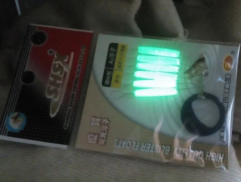30 unids/lote flotador de pesca luminoso brillante siete estrellas flotador de pesca de carpa luz boya Bobber accesorios de aparejos de pesca 6 en 1 FU022 - imagen 3