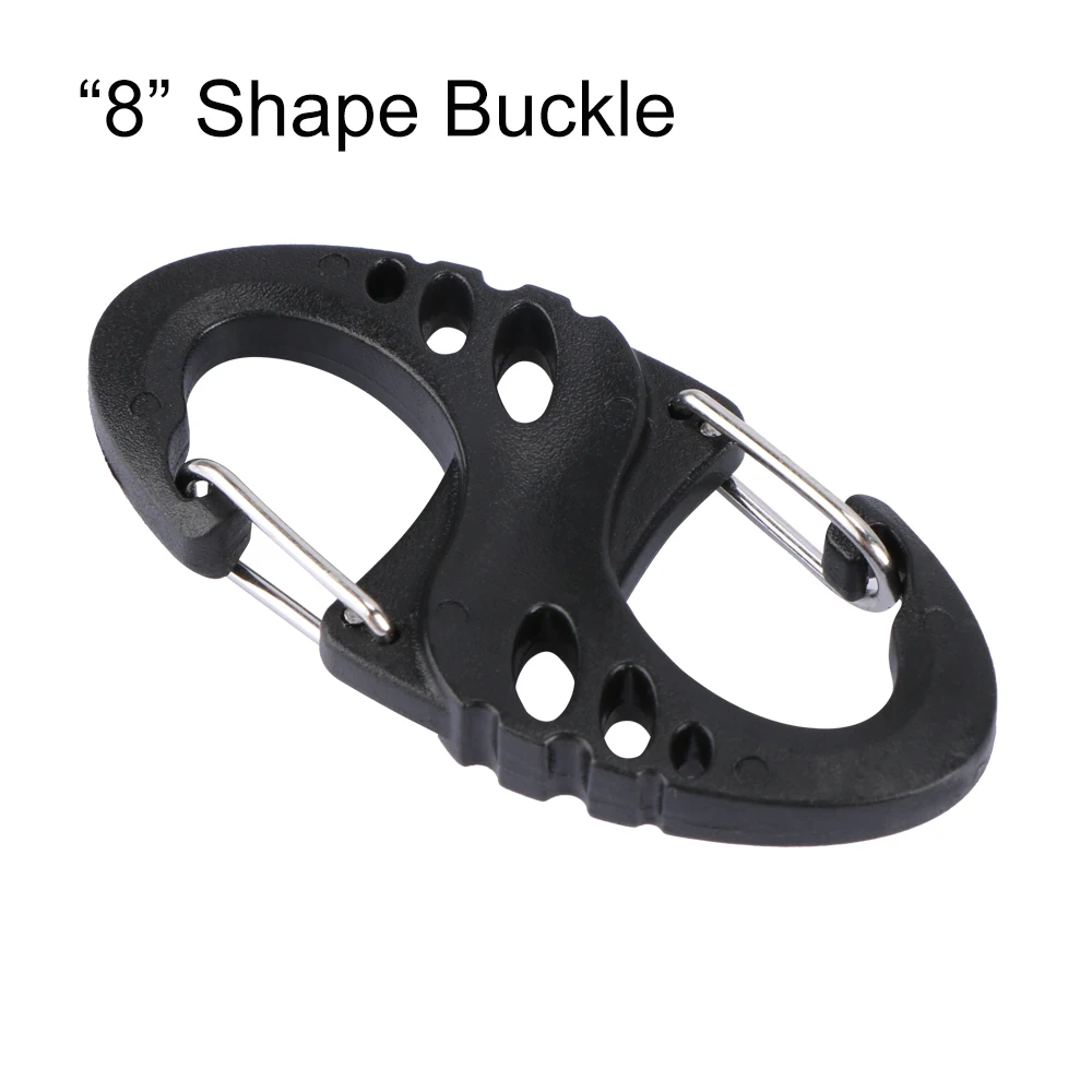 Red de pesca con mosca de nailon Goture, red de aterrizaje, trampa para peces + hebilla magnética + cordón (cuerda de seguridad) + hebilla de 8 formas - imagen 4