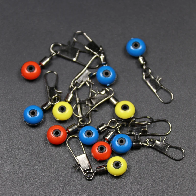 WIFREO-Topes de flotador de pesca, conector giratorio flotante de asiento, accesorios de herramientas de pesca de agua salada, 20 Uds. - imagen 5