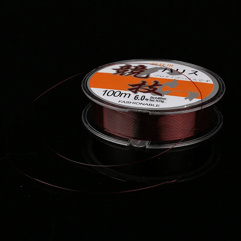 3 unids/lote 100m seda cruda japonesa mejor monofilamento Material de nailon línea de pesca 10,36-40,56 lb línea de pesca súper tensión - imagen 4