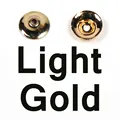 12pcs light gold