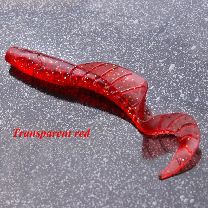 2018 nuevo producto POETRYYI 1/5/10 Uds longitud 6cm peso 1,5g Señuelos de pesca cebos de silicona pesca wobblers isca artificial pesca30 - imagen 2