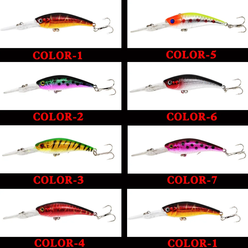 LEOSPORT-señuelo flotante Artificial para pececillos, 1 unidad, 10cm, 8g, Señuelos de Pesca de tiro apretado, aparejos de cebo duro, ojos de pez 3D, gran oferta - imagen 5