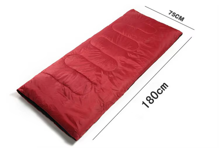 Saco de dormir para acampar al aire libre para adultos, saco de dormir de tres estaciones de color, primavera, verano y otoño - imagen 3