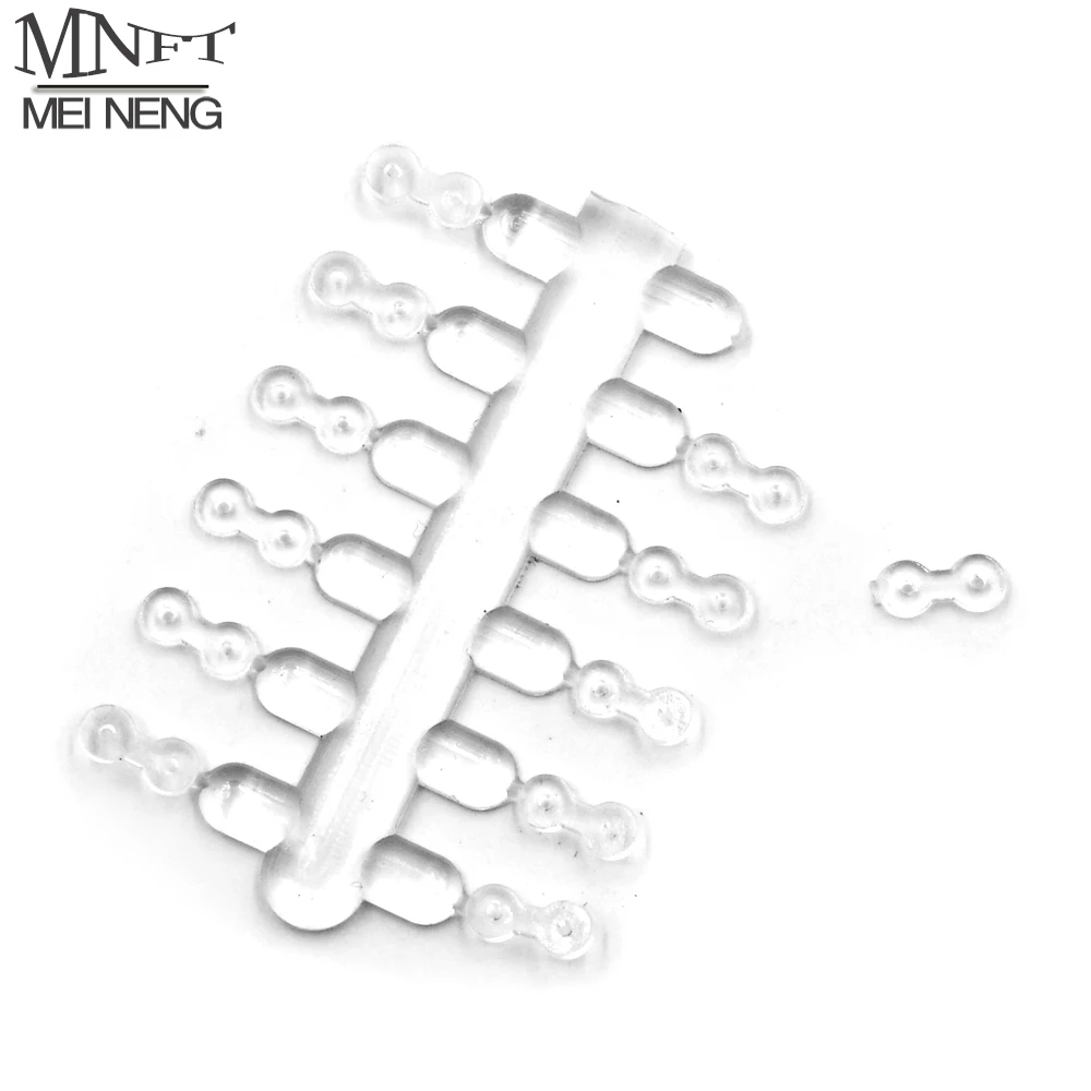 MNFT 120PCS cebo banda elástica anillo de goma señuelos calamar pesca cinturón de señuelo transparente