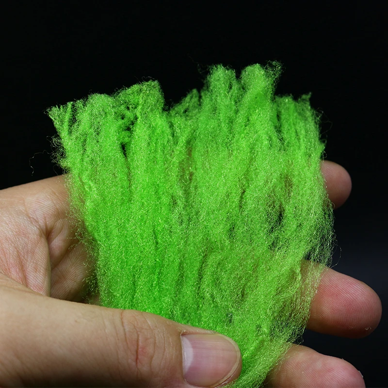 8 colores/juego Para Post Wings hilo flotante de polipropileno 40 cm/paquete fibras de mosca secas súper finas para atar alas y paracaídas - imagen 4