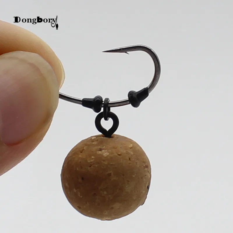 Anzuelo de pesca de carpa, 50 Uds., cuentas de tope de anzuelo de pesca de carpa, cuentas de aparejo Pop-Up, accesorios de pesca de carpa - imagen 2