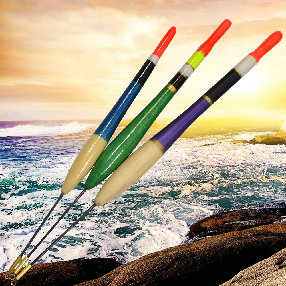 NGB 10 Uds Barguzinsky flotador de pesca de abeto 3G 4G 5G boya Bobbers flotadores accesorios de pesca de carpa - imagen 3