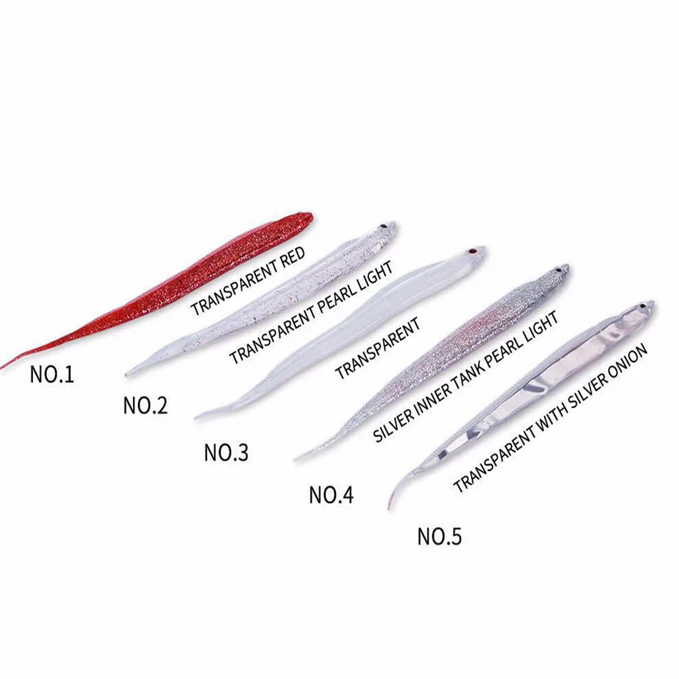 Señuelo de pesca en el mar, cebo biónico Reflector incorporado, 15CM/20CM/28CM - imagen 3