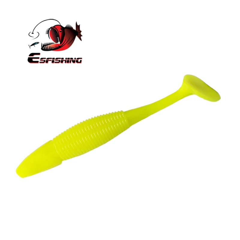 Señuelos de pesca KESFISHING, cebo suave de silicona Artificial Isca de 95mm y 5,3g para todos los peces, cebo de silicona souple Leurre - imagen 4