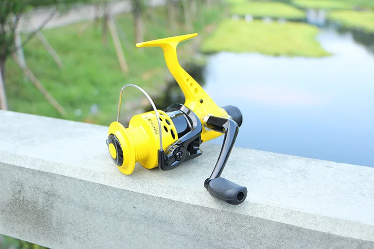 Carretes de pesca con cabeza de plástico, carretes giratorios serie CTR6000, carga de poste de freno de arrastre trasero 12BB - imagen 2