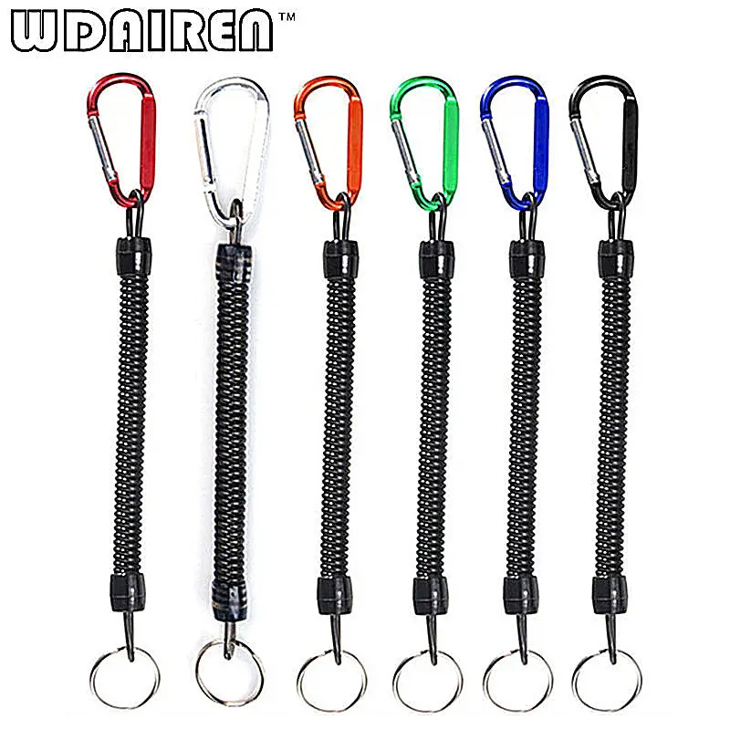 Cordones de pesca, cuerdas para canoa, Kayak, Camping, agarres de labios seguros, aparejos, herramientas, accesorio de pesca, mosquetón, PJ-222, 1 ud. - imagen 2