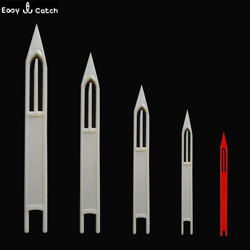 Red de pesca de plástico, accesorios de pesca de carpa, tamaño 3, 4, 5, 6, 7, 8, 5 unidades - imagen 4