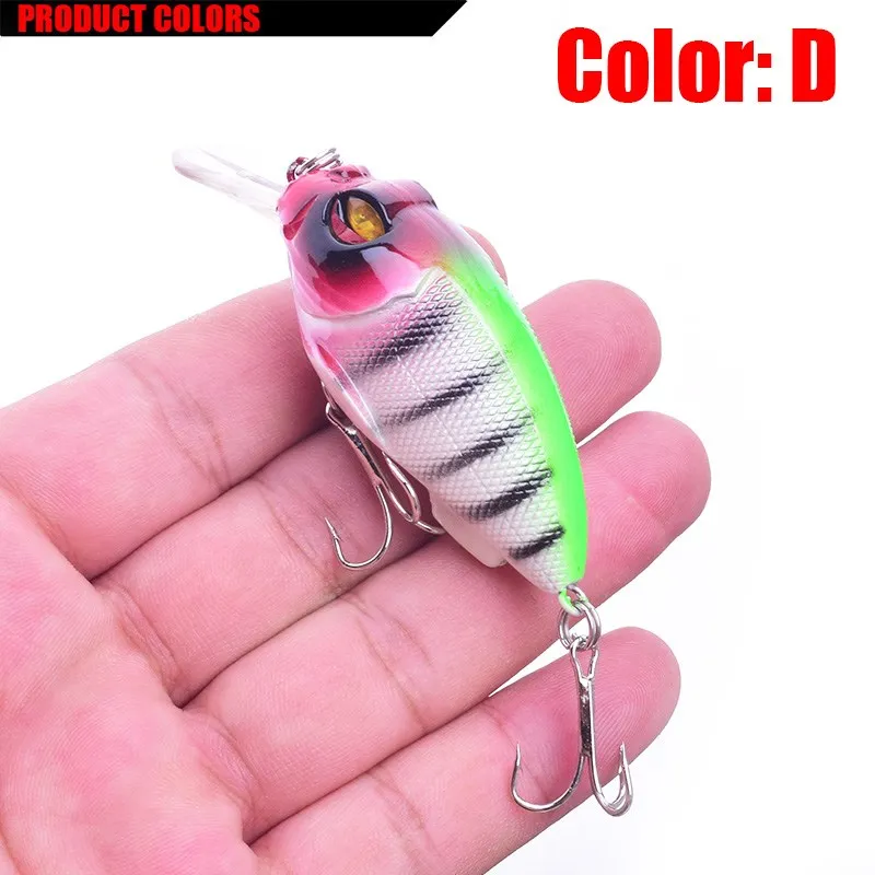 WDAIREN-señuelo de pesca Artificial duro, 70mm, 10g, Crankbait, Crankbait, Wobblers, Japón, buceo, Minnow, FA-321 - imagen 4