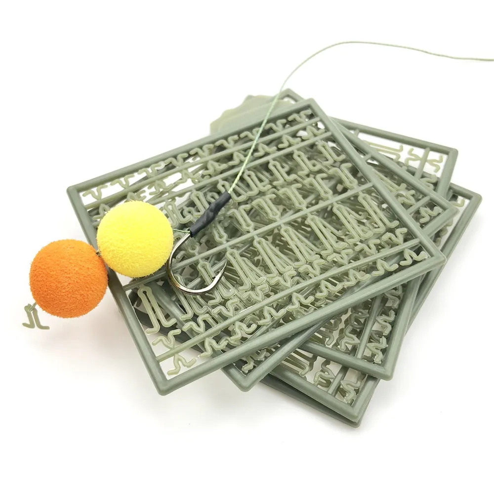 Accesorios de pesca de carpa, tapón extensor de pelo de 10 piezas, aparejo de pelo, Boilie Stop Bait V Stopper, extensor de pelo - imagen 2