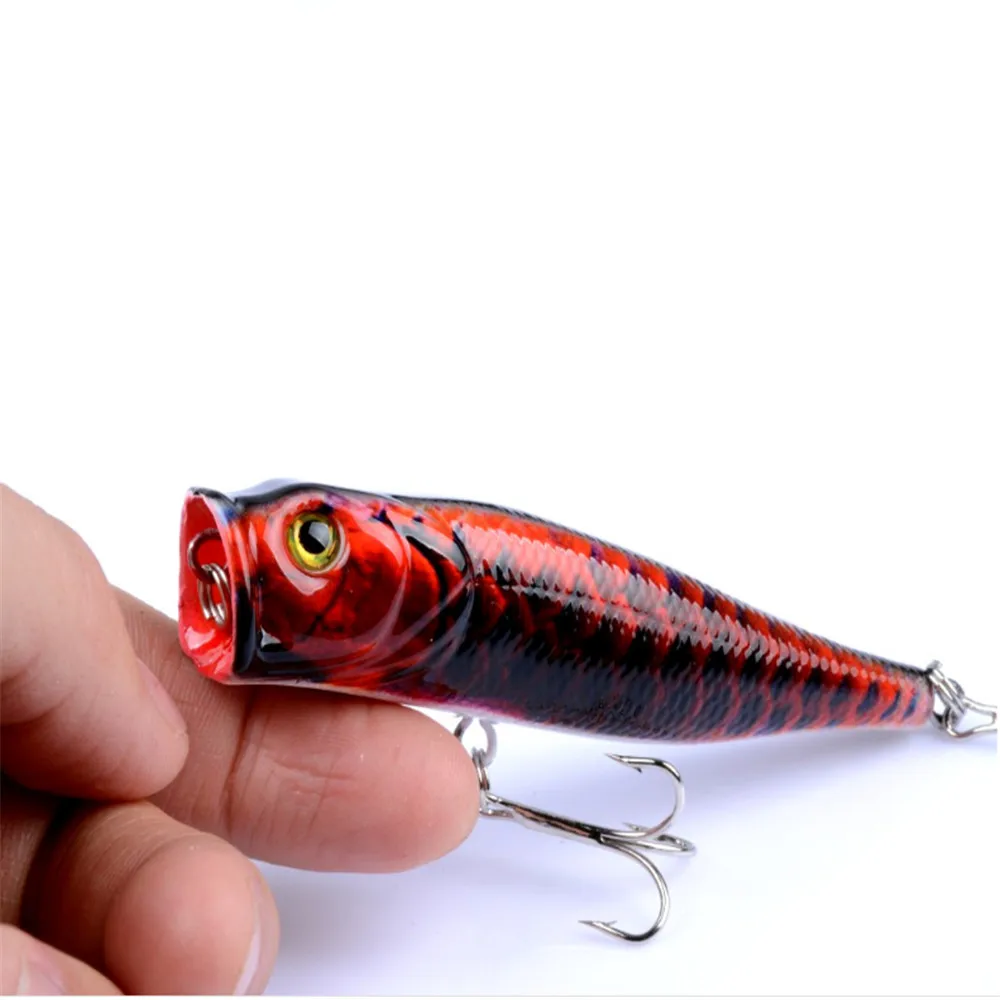 FISHINAPOT-Señuelos de Pesca Popper pintados, 9cm, 14,2g, Crankbait, Wobblers, aparejos de Pesca japoneses, 1 ud. - imagen 3