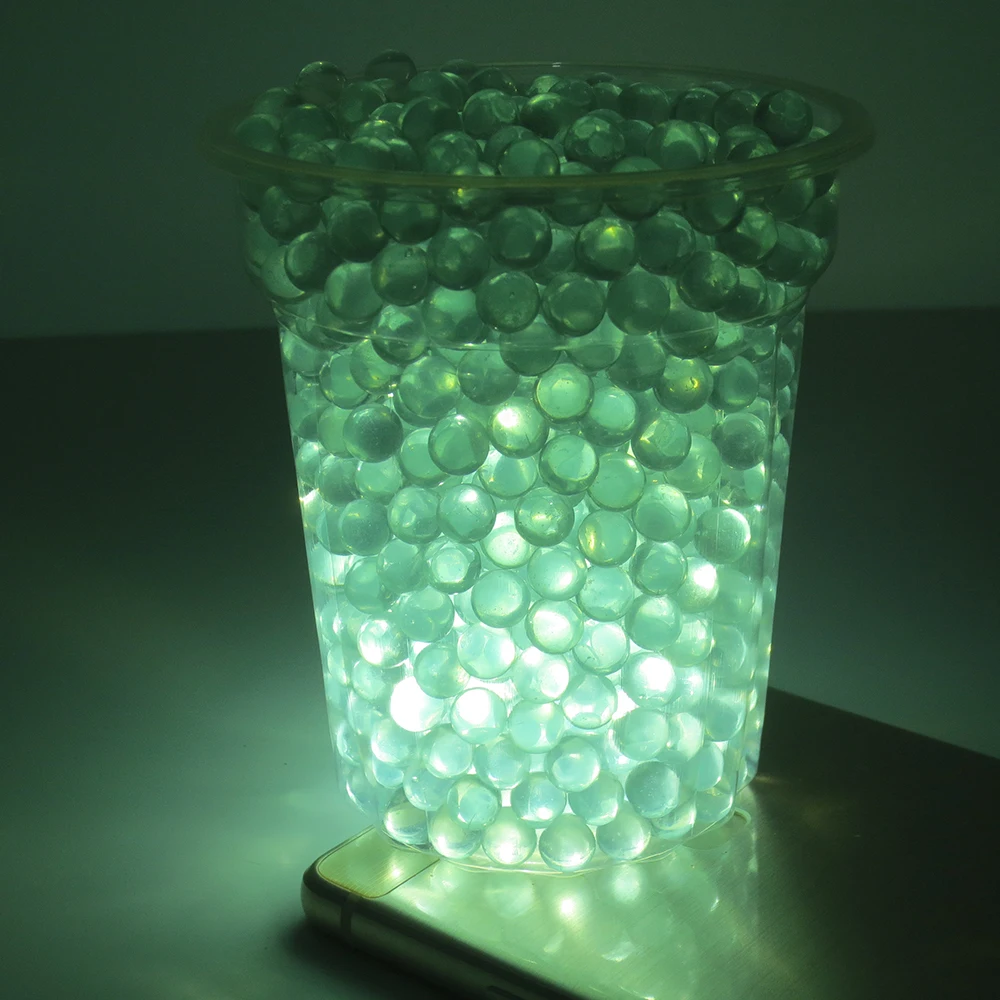 Balas de bala de cristal BB, bola Circular de partículas, accesorios de caza, 7mm, 1000 Uds. - imagen 5