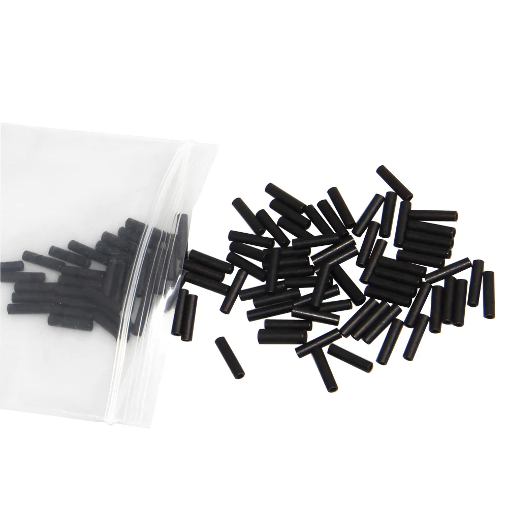 Manguito de crimpado de pesca, 500 unids/caja, tubo de cobre, alambre de aluminio, manguitos de conector, accesorios de pesca - imagen 5