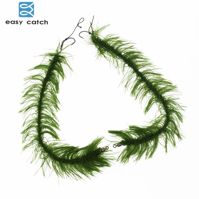 Anzuelos de pesca de carpa, accesorios para señuelos, hilo trenzado, 8 unids/set por juego - imagen 3