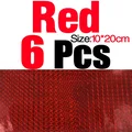 6pcs Red