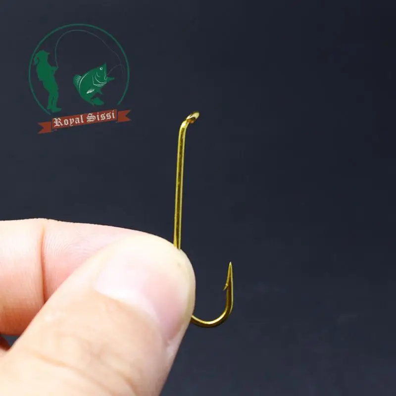 Juego de 60 uds surtido de 3 tamaños, 2 ganchos para moscas en seco de longitud 6 # 8 # 10 # 12 # 14 #   Ganchos de trucha de vástago alargados para moscas de serpentina de trucha de agua dulce - imagen 5