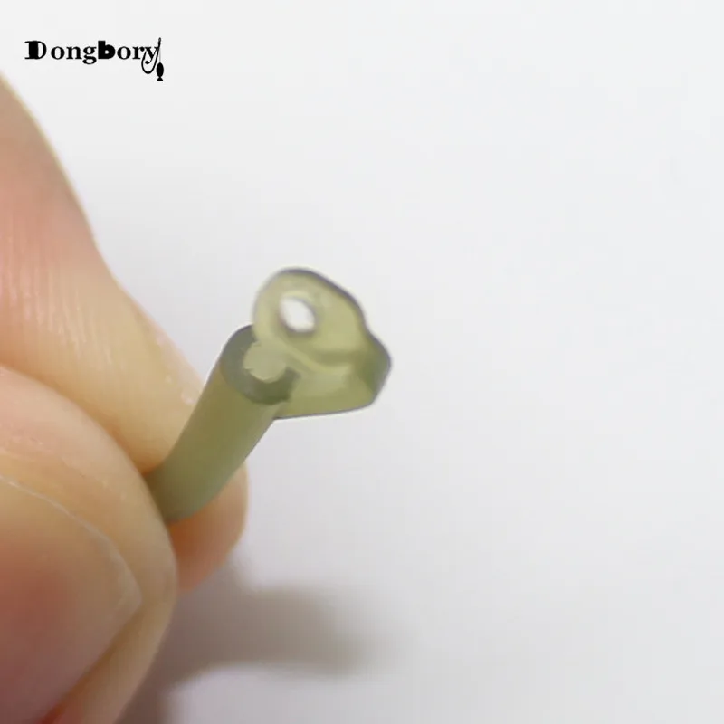 Accesorios de pesca de carpa, manguitos de anzuelo listos para d-rig, alineador de línea, aparejos de Terminal Zig rig, conectar Boilies Pop-Up, 20 Uds. - imagen 3