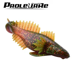 Proleurre-señuelo Wobbler de Pesca suave de 20g, 100mm, cebo de Pesca de carpa de silicona Artificial, Swimbait Crankabit
