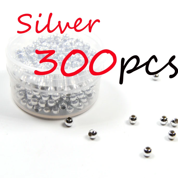 300pcs Silver