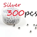 300pcs Silver
