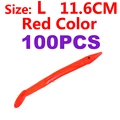 Red L 100pcs