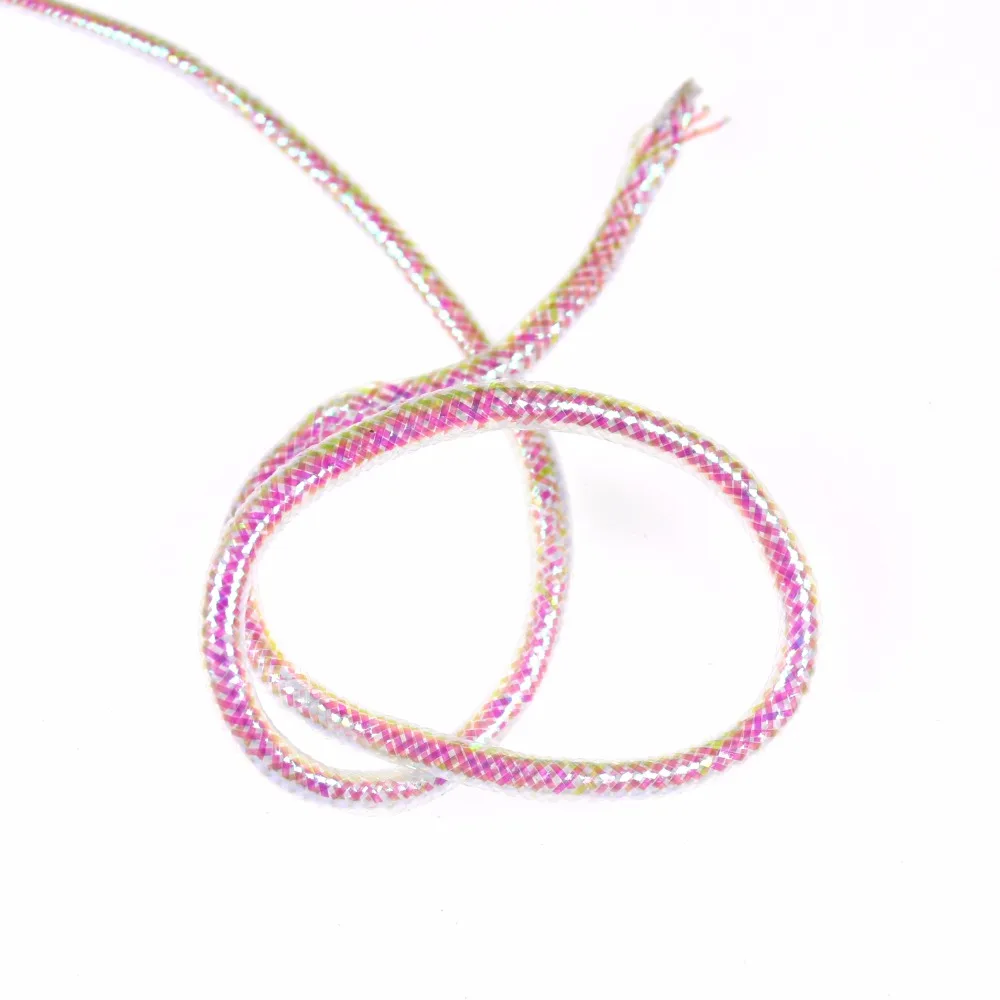 Bimoo-E-Z de perlas de 3mm, 4mm y 5mm, tubo trenzado de Minnow Maylor, atado de moscas, Minnow, Material duradero para pesca con mosca - imagen 4