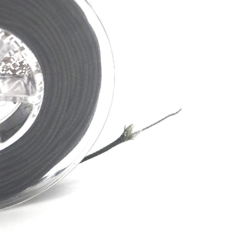 MNFT-3 carretes/lote de 25 libras, 35 libras, 45 libras, línea de pesca de carpa con núcleo de plomo, aparejo Chod y aparejo para el cabello, líder trenzado recubierto tejido/línea de núcleo de plomo - imagen 2